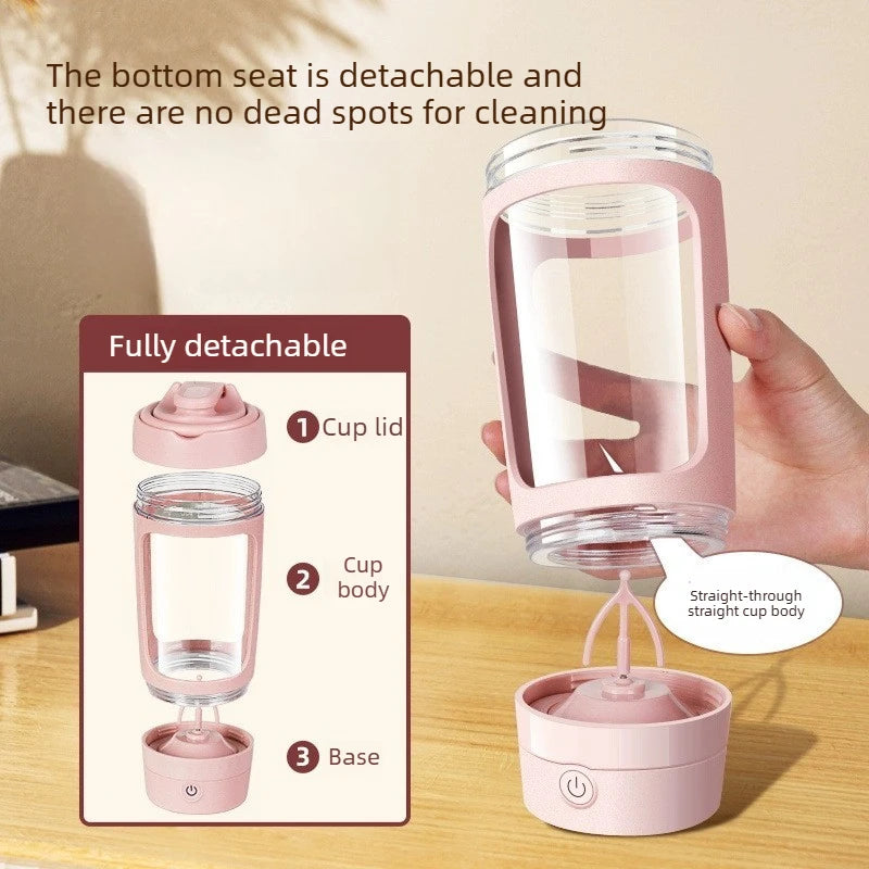 Electric Automatic Mixer Cup Smart Shaker Bottles with USB Rechargeable for Protein Coffee Milk Stirring Drinkware